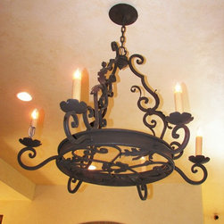 CH-141 Hand Made Iron Chandelier - Chandeliers