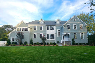 Inspiration for a timeless exterior home remodel in New York
