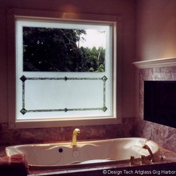 Etched /Sandblasted Glass Doors,Windows and Privacy Glass