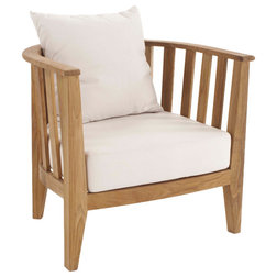 Transitional Outdoor Lounge Chairs by Westminster Teak