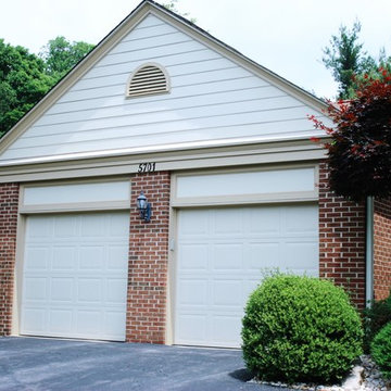 Smooth Finish Beaded James Hardie Lap Siding, Rockville, Maryland (Navajo Beige)