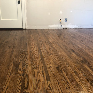 Dark Stained Oak Floor