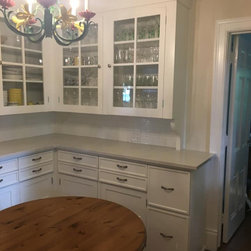 Profile I | Matte White Cabinet Doors - Kitchen Cabinetry