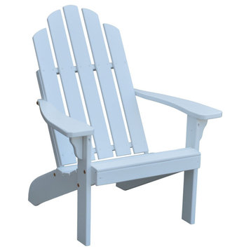 Pine Kennebunkport Adirondack Chair, White