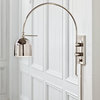 Silver Arc Wall Sconce