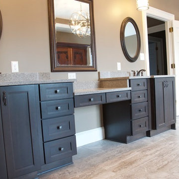 After Photo, Master Bath Remodel - Moore Residence - Before and After
