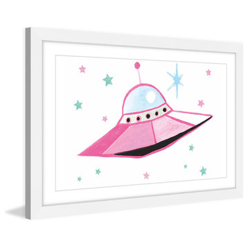 "UFO" Framed Painting Print