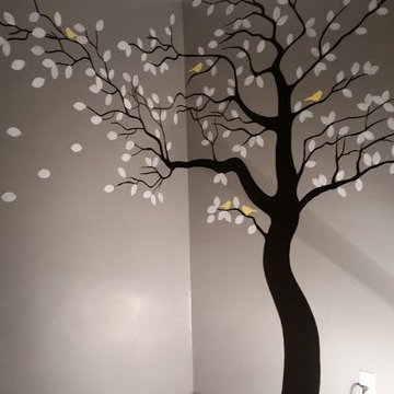 Mural Design for New Born Baby Boy