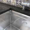 Workstation 42" Undermount 16 Gauge Single Bowl Stainless Steel Kitchen Sink