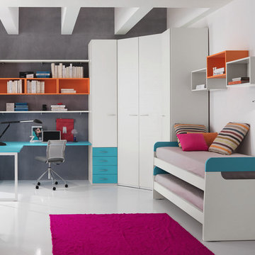 Kids Bedroom Set ONE 404 by SPAR, Italy