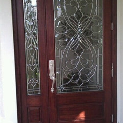 Custom Doors H-Series Beveled Glass Door - Front Doors