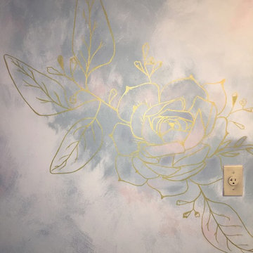 Florals and Smoke Zen Room