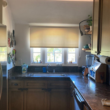 Roller Shades Installation in Sherman Oaks Home