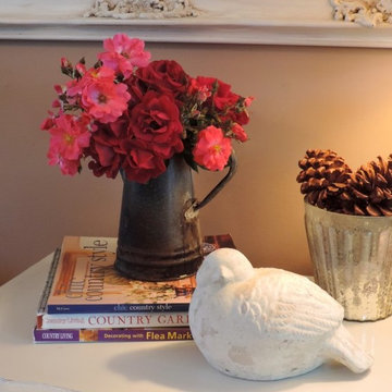 Upcycled Vintage Pitcher Flower Vase