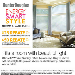 Hunter Douglas Promotions 2014