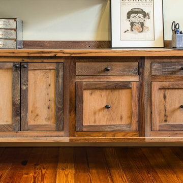 Reclaimed Skip-Planed Oak Furniture