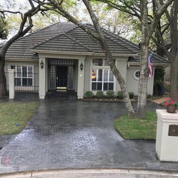 Concrete Driveway Overlay