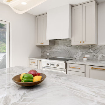 Kitchen Relocation and layout reconfiguration