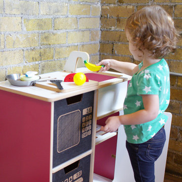 Modern Kids Play Kitchen