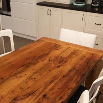 Reclaimed Wood Harvest Tables