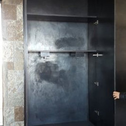 The Mountain View Cabinets - Steel - Accent Chests And Cabinets