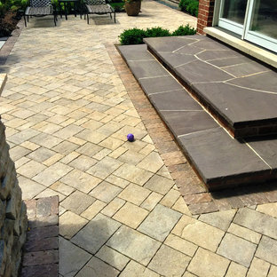 Deerfield Residence - Stone Stoop and Step