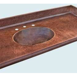 Copper Top  |  Handcrafted Metal - Kitchen Countertops
