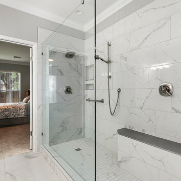 Round Rock Transitional Master Bath Remodel