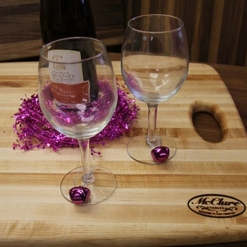 Michigan Maple Butcher Block Serving Platter with Handles