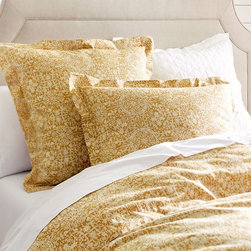 Sammie Tile Duvet Cover-Wheat - Duvet Covers And Duvet Sets