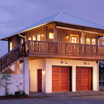 Glowing Carriage House-dusk