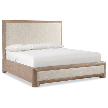 Bernhardt Aventura King Upholstered Panel Bed, Queen