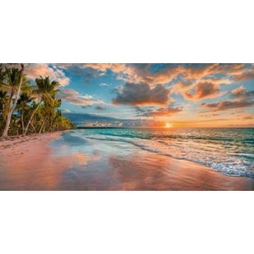 "Beach in Maui  Hawaii  at sunset" Poster Print by Pangea Images