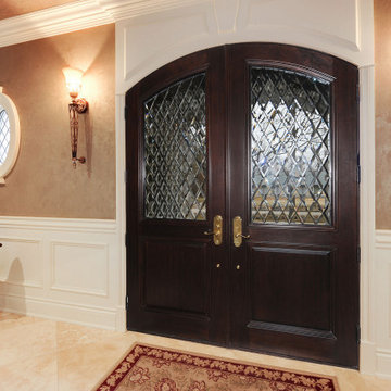 Glenview Haus Classic Entry Door Gallery | Custom glass door #152