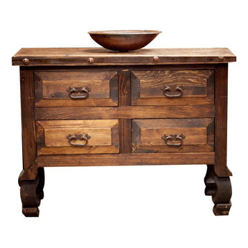 Yugo Small Bathroom Vanity, 36"x20"x32", Single Sink