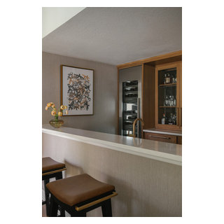 Jericho Court - Transitional - Home Bar - Dallas - by Traci Connell ...