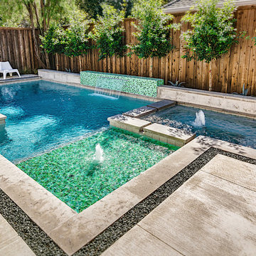 Geometric Pool Designs Dallas, Highland Park & Plano