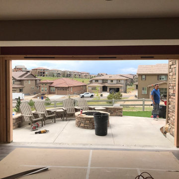Back Country Panoramic Door and Basement Finish
