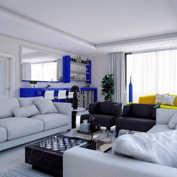A Private Colorful Village - Project by A4 Architects
