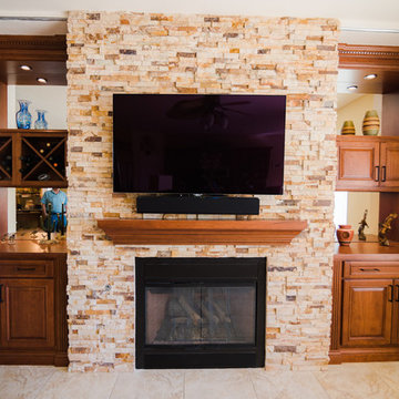 Pebble Creek fireplace