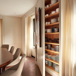 Modern Park Avenue - Dinnerware And Stemware Storage