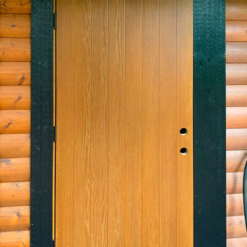 Log Cabin renovation/window upgrade