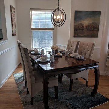 Fredericksburg Townhouse Staging