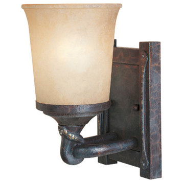 Designers Fountain 97301 1 Light Wall Sconce - Weathered Saddle