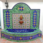 Handpainted Ceramic Old California Mission Tile Collection