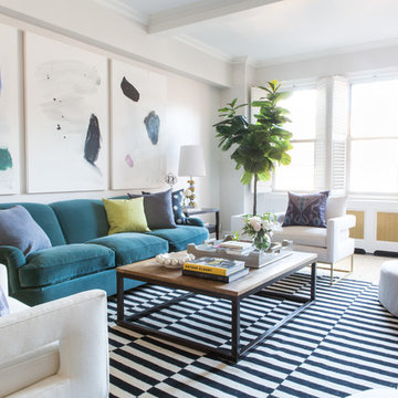 Transitional Living Room