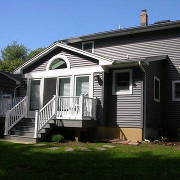 New Sunroom with Kitchen Expansion