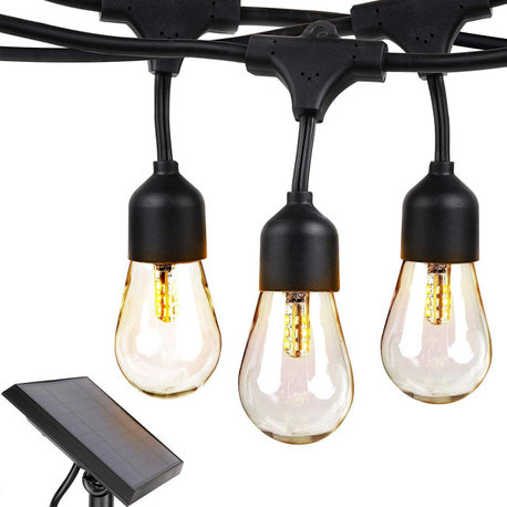 Ambience Pro, Weatherproof, Solar Outdoor String Lights, 1W, 3000K, 48'