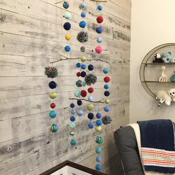Mid-century Modern Rustic Chic Nursery