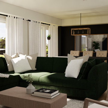 Boho Main Floor Interior Design